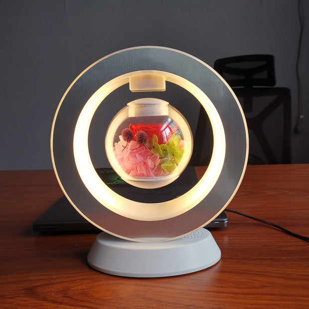 Heart LED Night Light Magnetic Levitation Creatives Lamp Desk