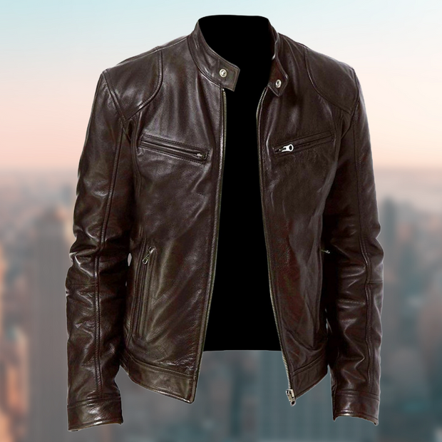 Men's Leather Coat