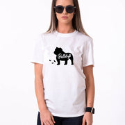 Printed cotton T-shirt