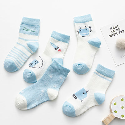 Cotton breathable baby socks