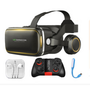 3D VR Googles Set  with Headphones for Smartphones