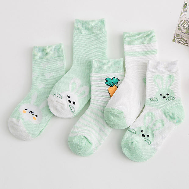 Cotton breathable baby socks