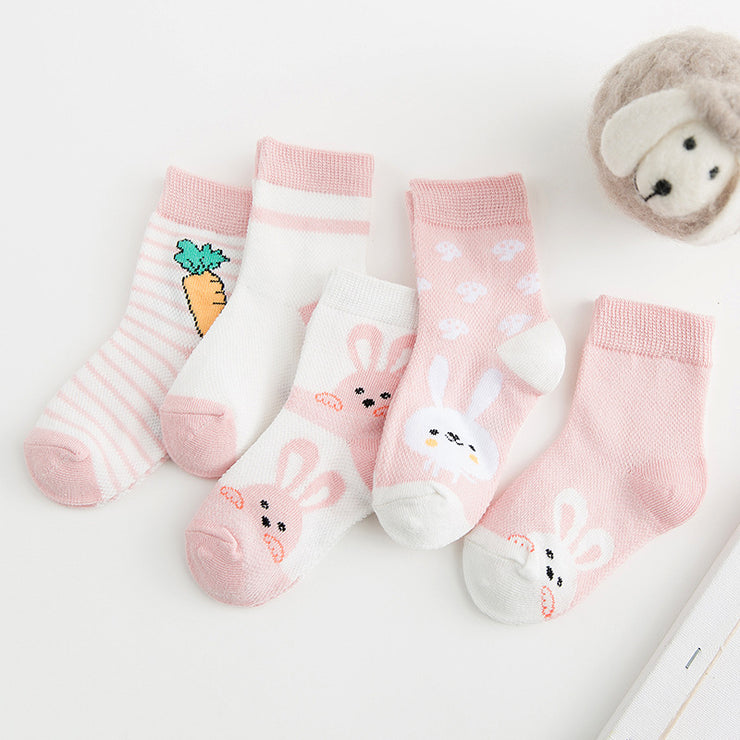 Cotton breathable baby socks