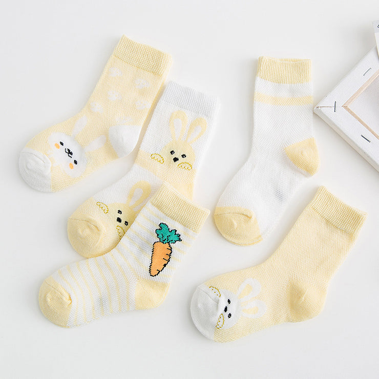 Cotton breathable baby socks