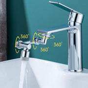 Faucet Extender Universal Swivel Splash Resistant Shower