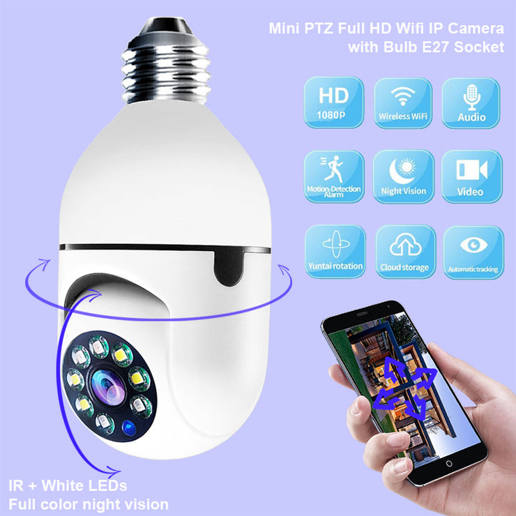 WiFi CAMERA 1080P 4X Zoom Camera  5GWiFi Alarm Monitor