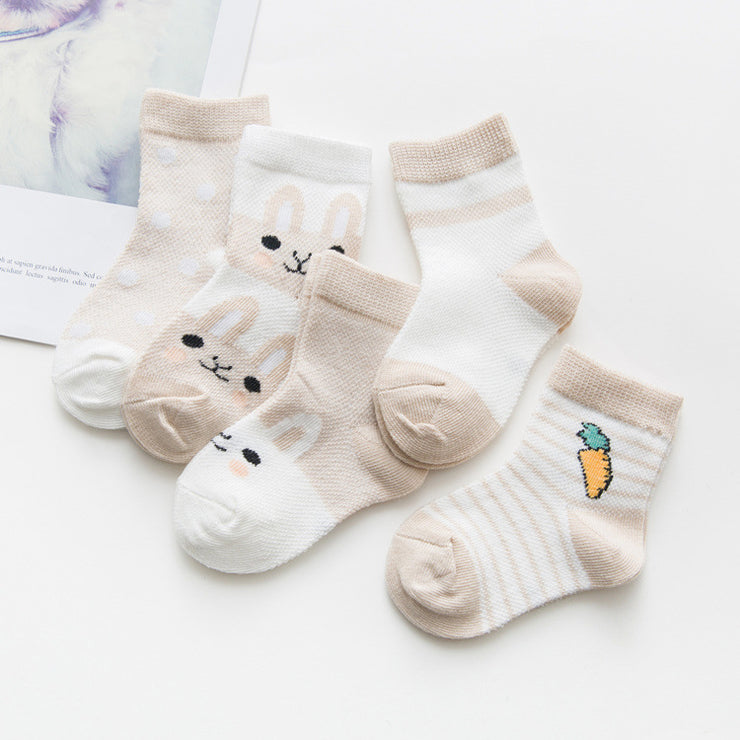 Cotton breathable baby socks