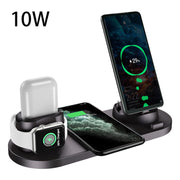 Wireless Fast Charger 6 In 1 Charging Dock Station