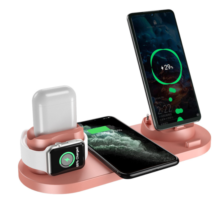 Wireless Fast Charger 6 In 1 Charging Dock Station