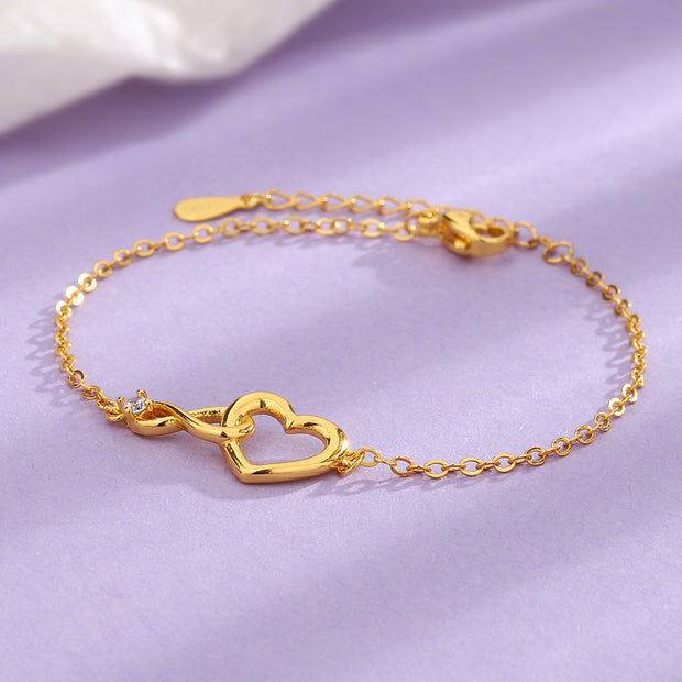 Heart-shape  Love Bracelet