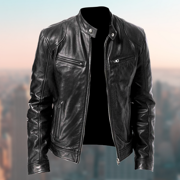 Men's Leather Coat