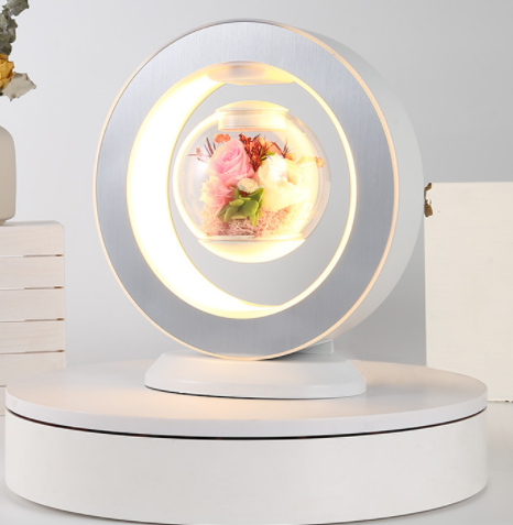 Heart LED Night Light Magnetic Levitation Creatives Lamp Desk