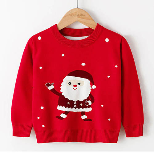 Children's Sweaters  Christmas Long Sleeves