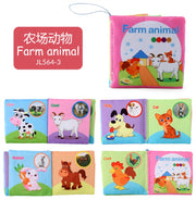 Baby Cloth Book Fruits  Animals  Toys