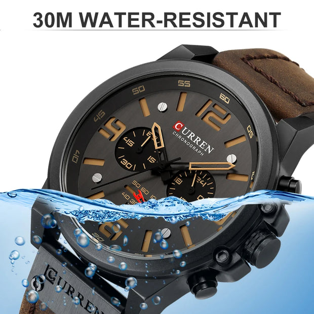 Waterproof Sport Quartz Military Watch