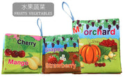 Baby Cloth Book Fruits  Animals  Toys