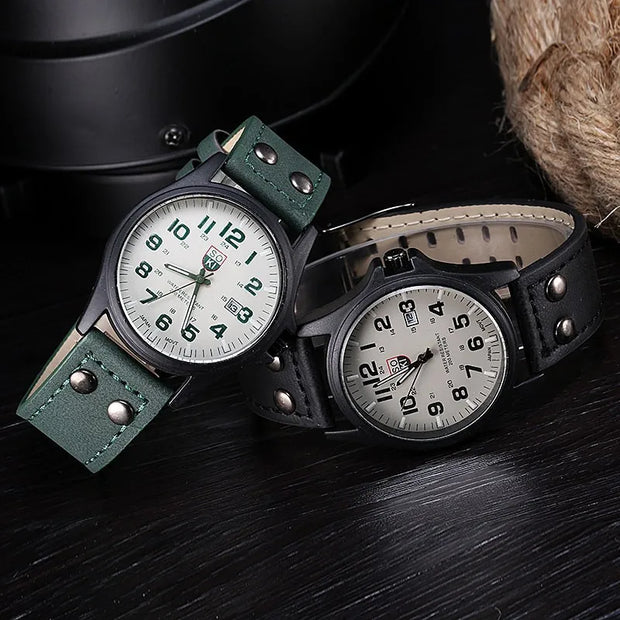 Quartz Wristwatch Men Watch