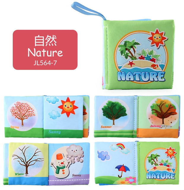 Baby Cloth Book Fruits  Animals  Toys