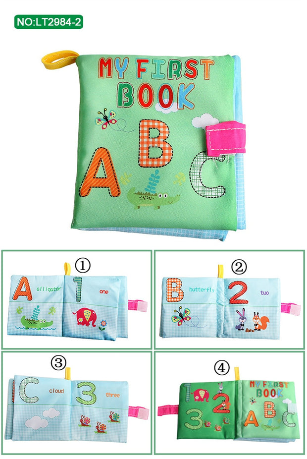 Baby Cloth Book Fruits  Animals  Toys