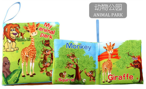 Baby Cloth Book Fruits  Animals  Toys