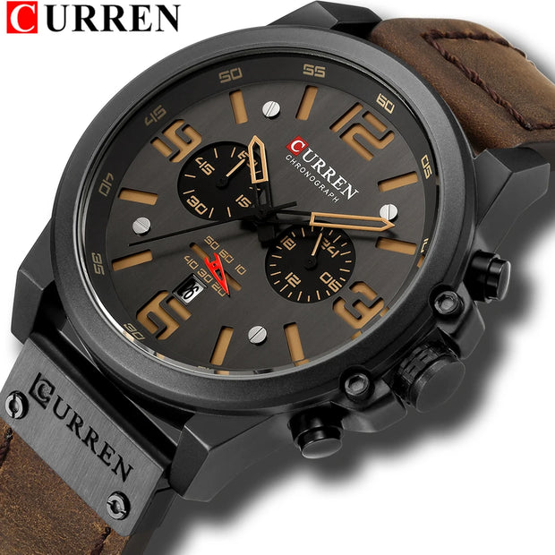 Waterproof Sport Quartz Military Watch