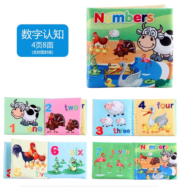 Baby Cloth Book Fruits  Animals  Toys