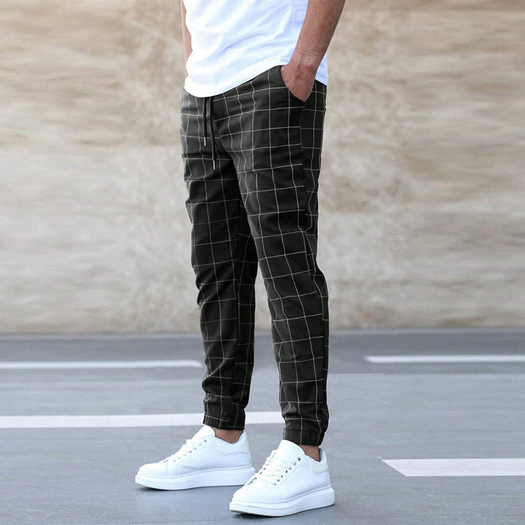 Men's Casual Drawstring Trousers