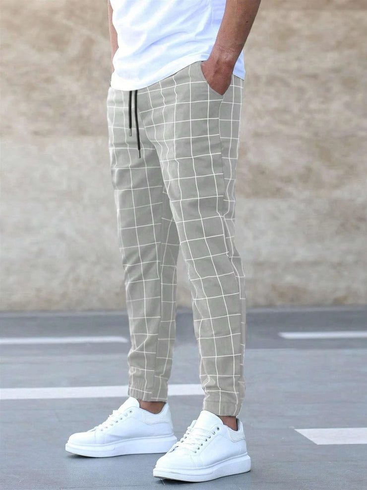 Men's Casual Drawstring Trousers