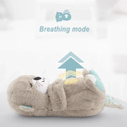 Baby Breathing Bear Music Sleeping Sound and Light Doll Toy