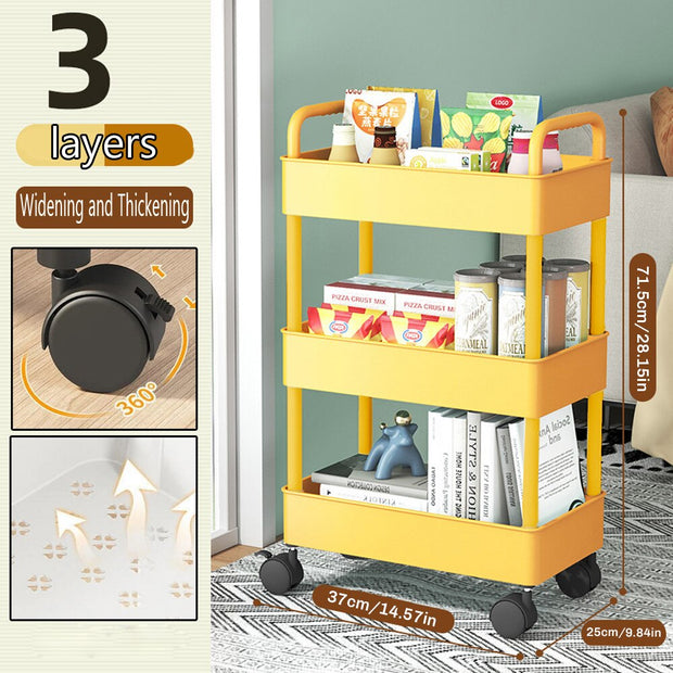 Mobile Storage Rack Trolley