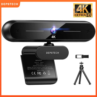 DEPSTECH DW40 4K HD Webcam with Microphone for Laptop