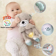 Baby Breathing Bear Music Sleeping Sound and Light Doll Toy