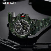 Camouflage LED Digital Watch