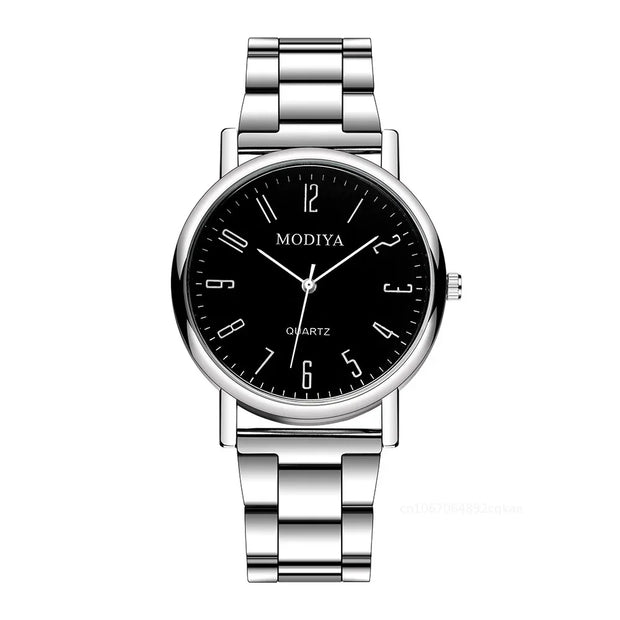 Stainless Steel Quartz Wristwatches for Men