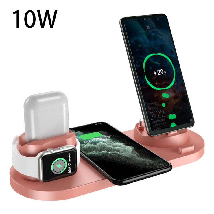 Wireless Fast Charger 6 In 1 Charging Dock Station