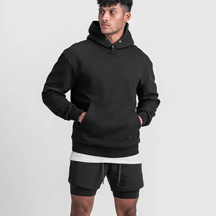 Men's Sports  Fleece Hooded Sweater