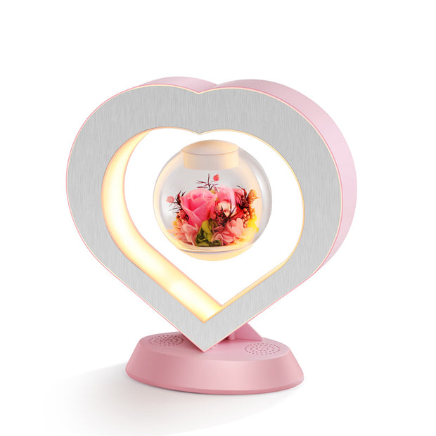 Heart LED Night Light Magnetic Levitation Creatives Lamp Desk