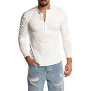 Men's  Long Sleeve O-neck T-shirts