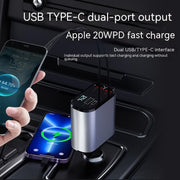 Super Fast Charging Car USB TYPE-C Adapter