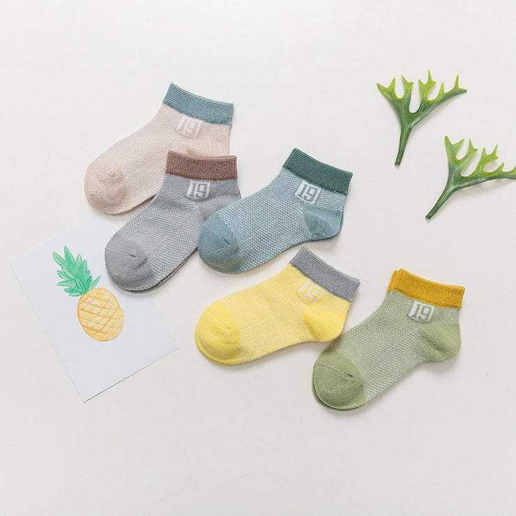 Cotton breathable baby socks