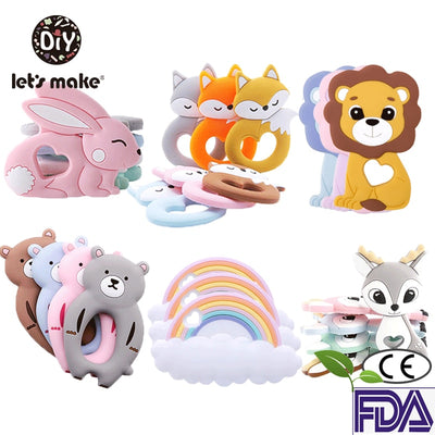 Silicone Teether Rodent